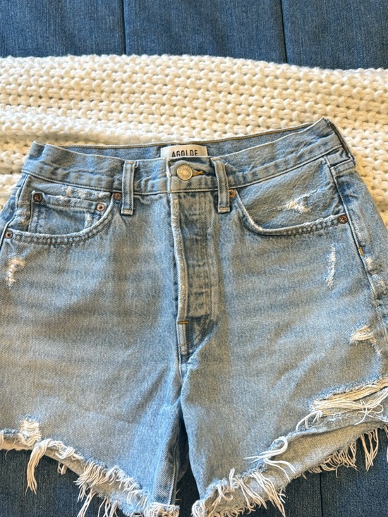 Agolde Pants - Agolde Parker Denim shorts